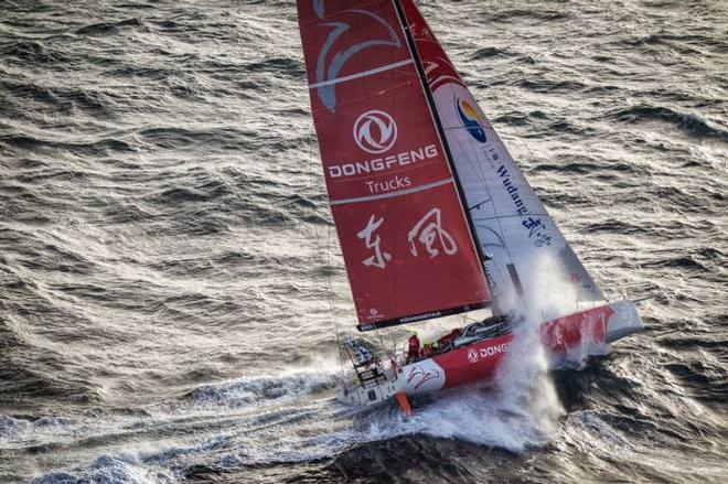 Dongfeng Race Team tackles steep and angry seas as they pass East Cape - Volvo Ocean Race 2015 ©  Ainhoa Sanchez/Volvo Ocean Race